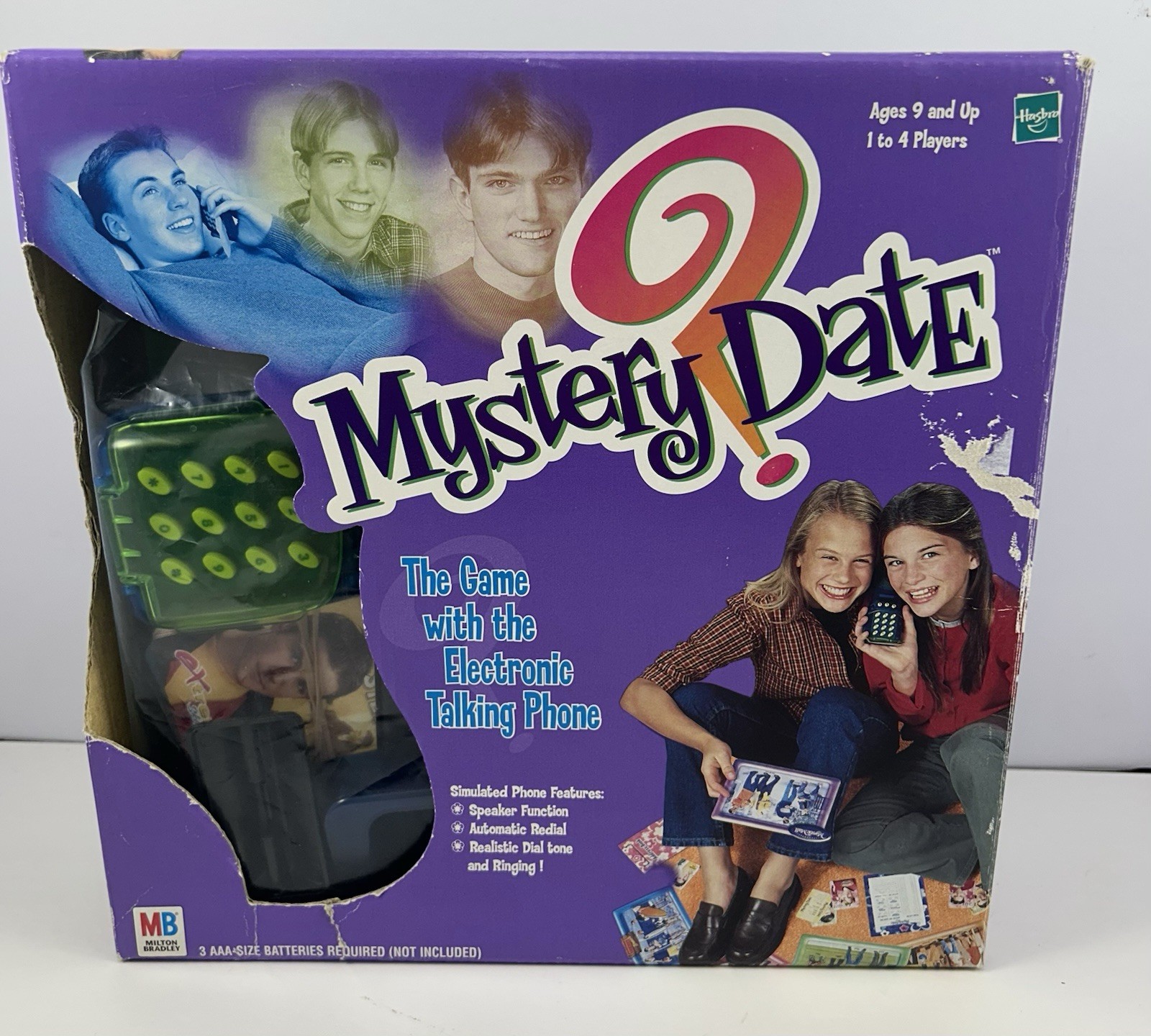 Mystery Date Board Game COMPLETE TESTED WORKS Milton Bradley 2000 Kids Family