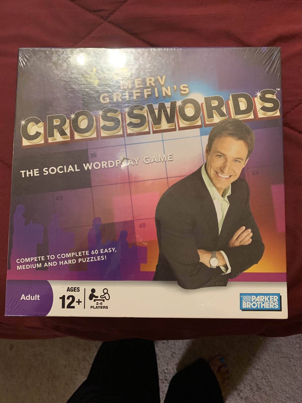 Merv Griffin’s CROSSWORDS Social Wordplay Game — NEW SEALED