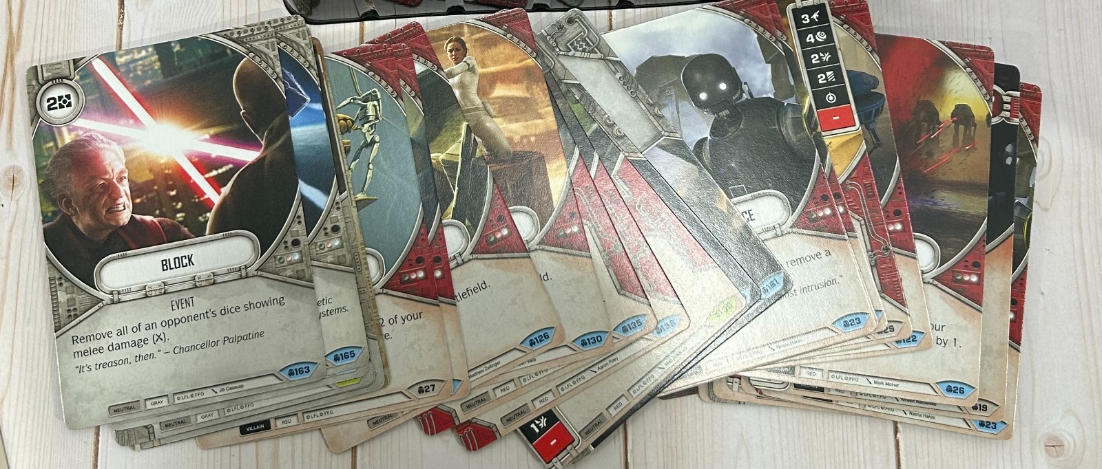 Star Wars Destiny Dice & Card Game Starter Packs ~ Gen. Grievous, Obi-Wan