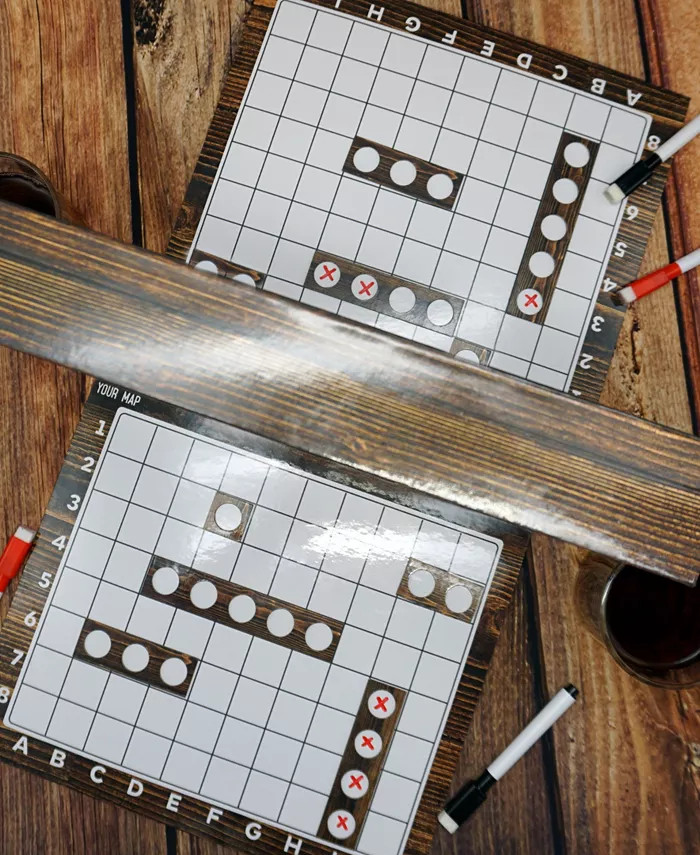 Drinking Board Game Shots Party Game w/ Dry Erase Markers 2 Player