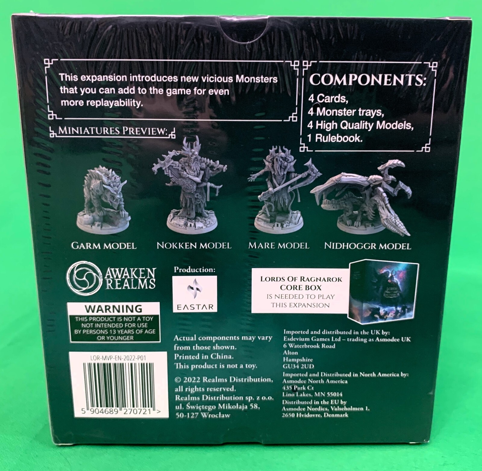 Lords of Ragnarok Kickstarter Board Game Bundle ($460 Value) Awaken Realms