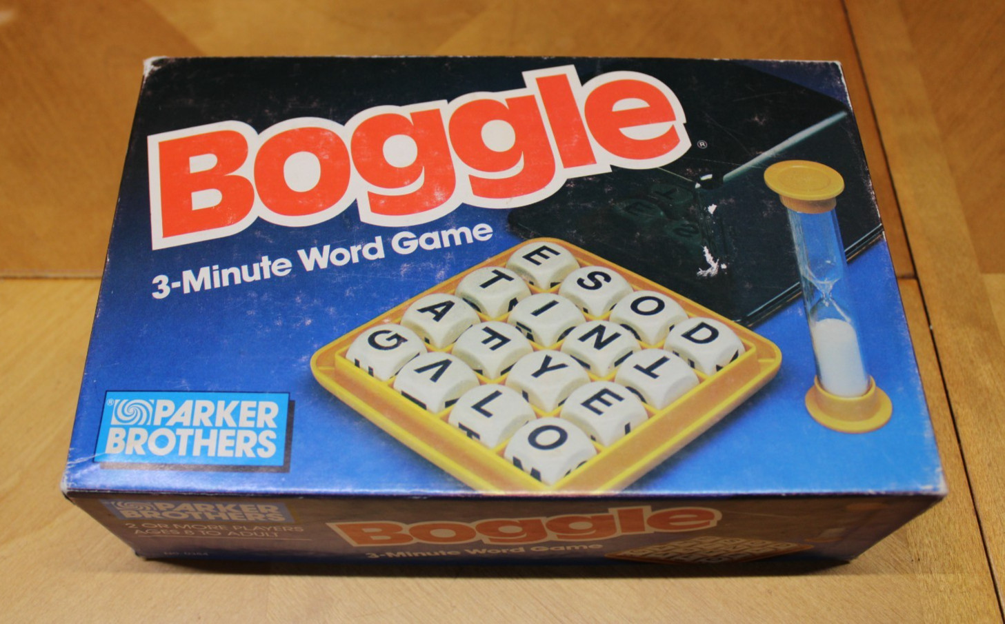 Vintage Boggle Hidden Word Game 1987 Parker Brothers Complete