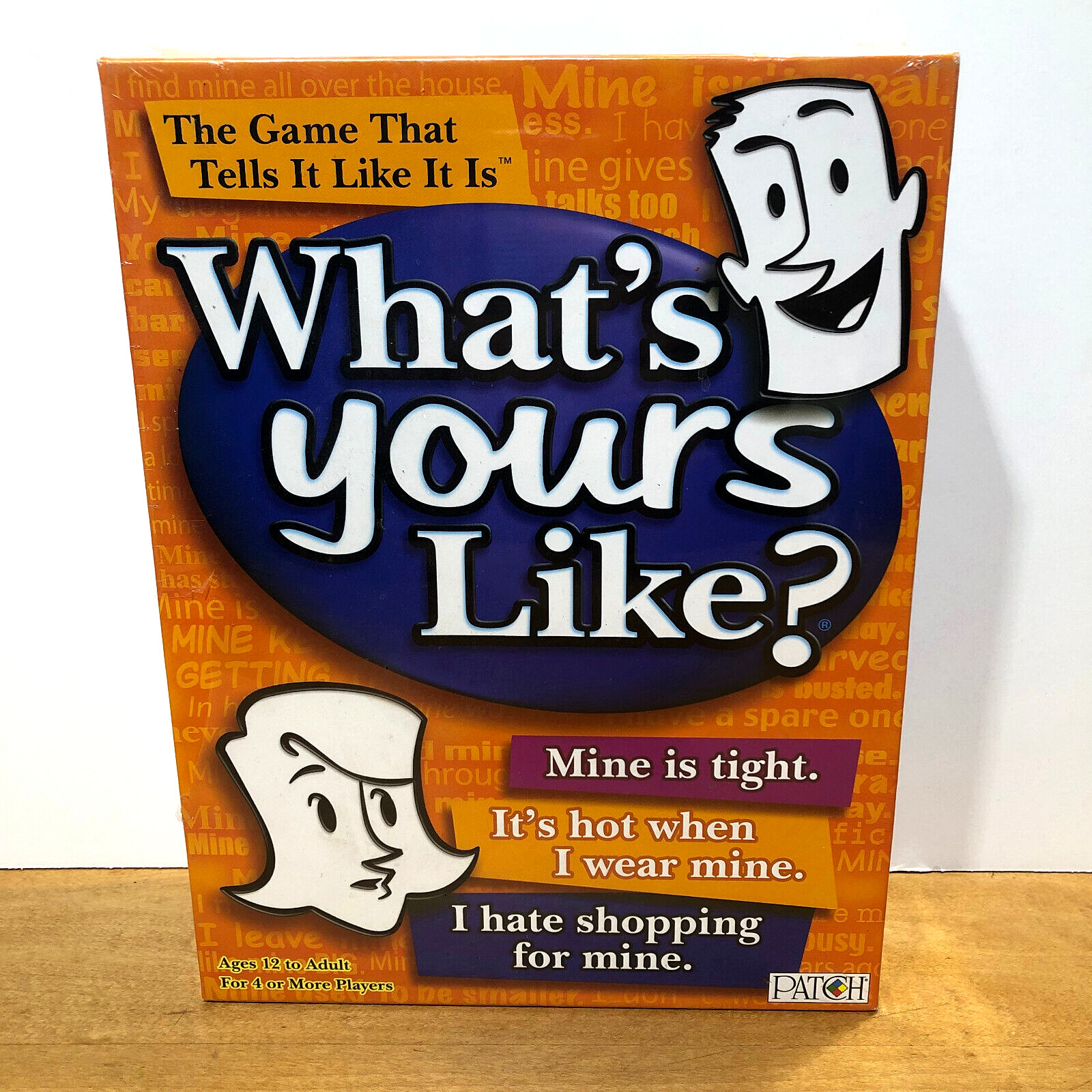 What’s Yours Like? Party Game by PATCH Sealed – NEW