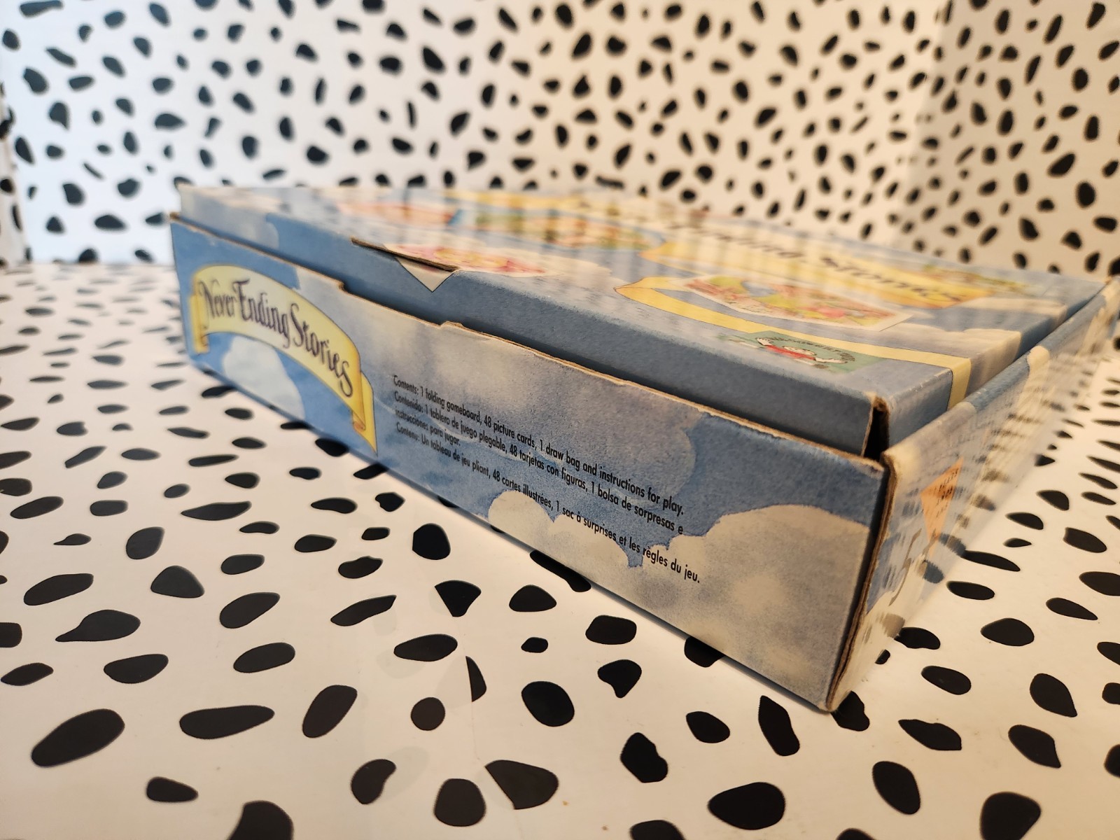 VTG 1992 Never Ending Stories Board Game Discovery Toys Inc. 1 MISSING TILE