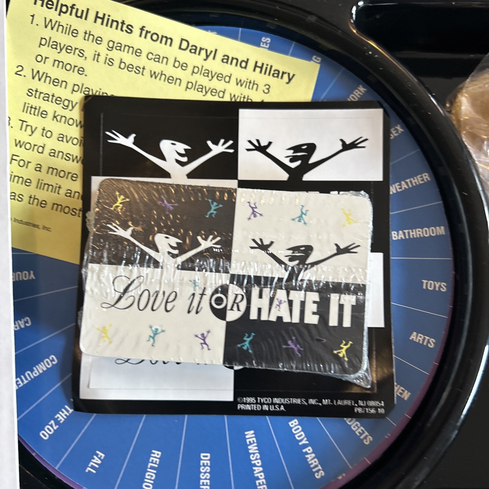 Vintage “Love It or Hate It” Party Game by Tyco – 1995 Edition – Complete!!