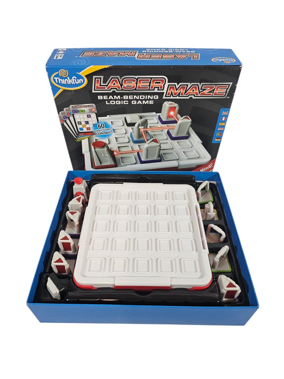 Laser Maze Beam Logic Game – ThinkFun Complete Puzzle Problem Solving