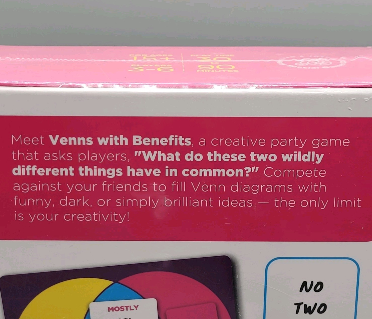 Venns with Benefits Creative Party Game Hilarious Venn Diagram Fun New
