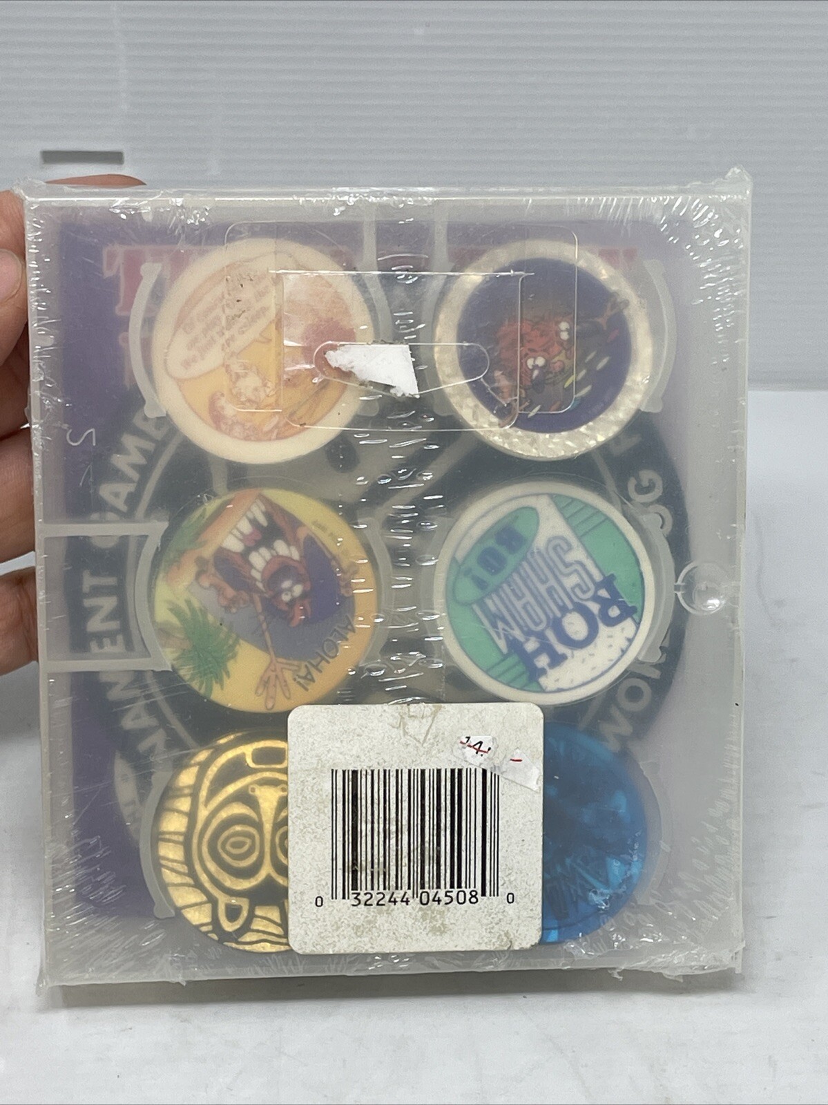 VTG Sealed New 1995 The World POG Federation Micro Tournament Game Pack MB