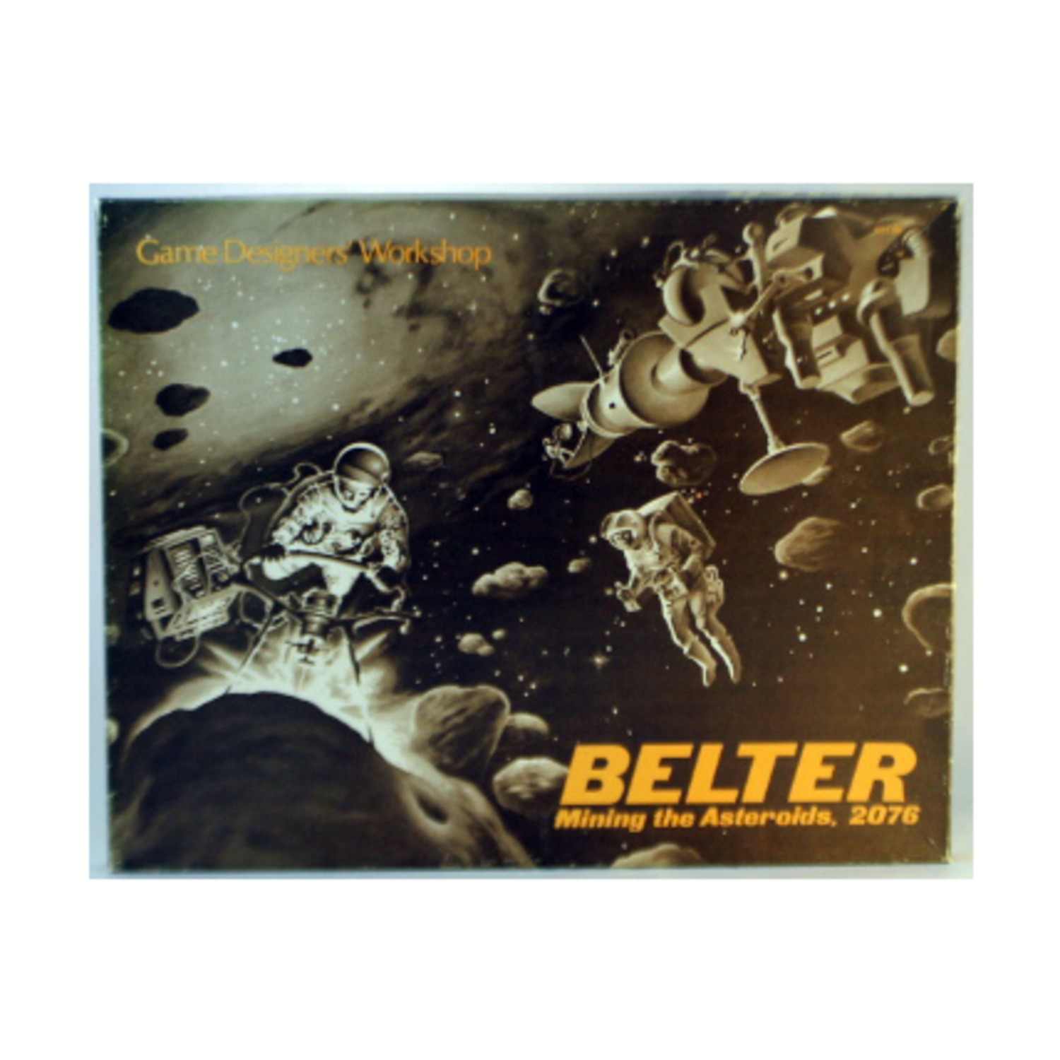 GDW Sci Fi Wargames Belter – Mining the Asteroids, 2076 Box Fair/VG