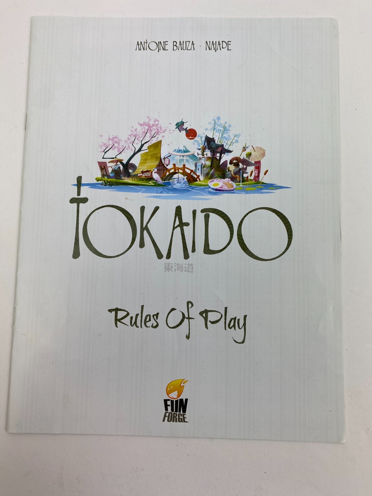 Tokaido Board Game By Fun Forge Punched Missing Travelers Markers