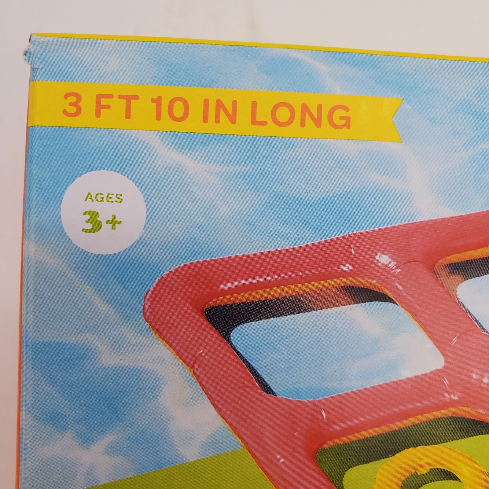Sun Squad Inflatable Pool Game Tic Tac Toe 3 Foot 10 Inches NIB Beach Summer