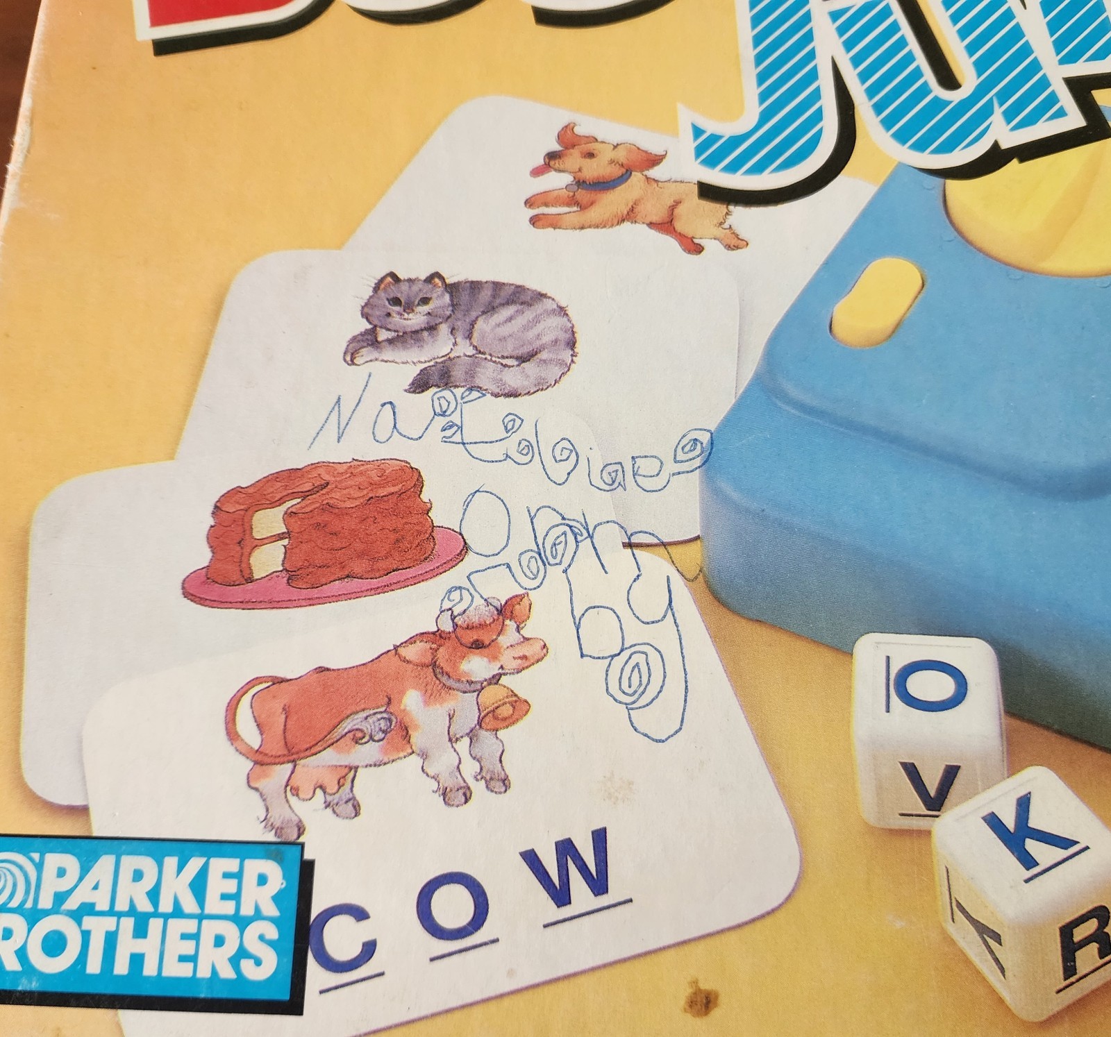 Vintage 1988 Boggle Jr Board Game Parker Brothers 100% Complete 📸SEE PICS📸