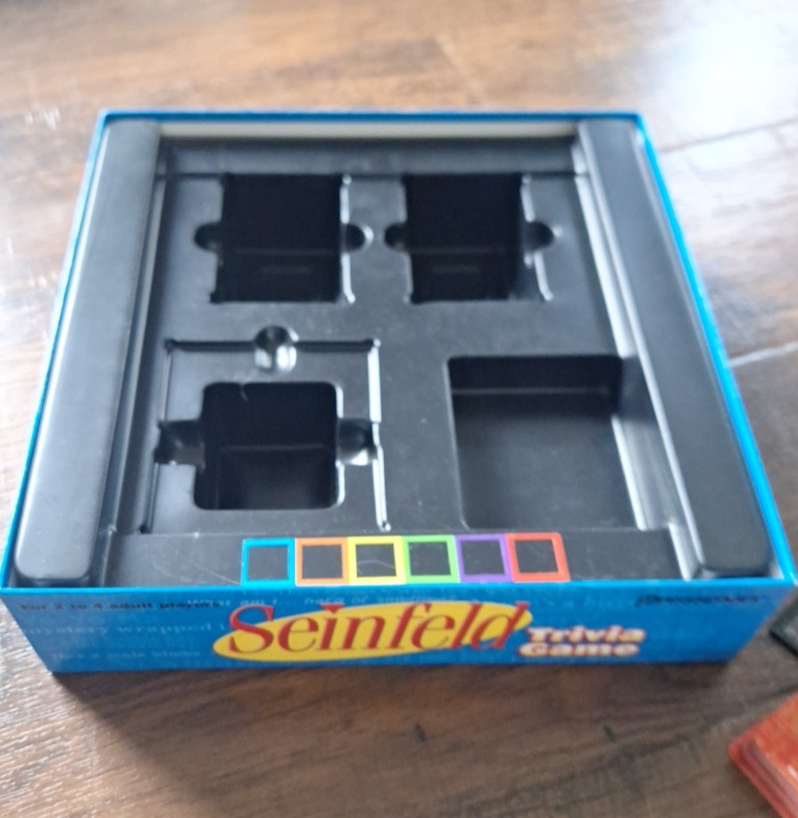Seinfeld Trivia Board Game 2009 Pressman Complete 90s TV Sitcom Party Game