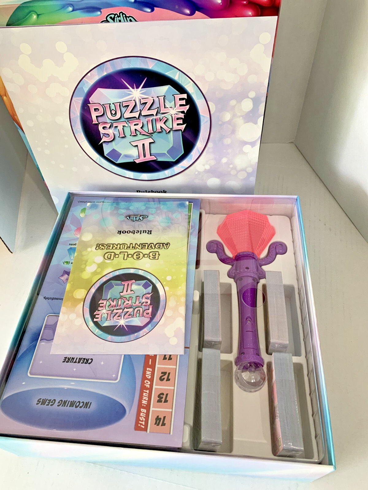 Puzzle Strike II 2 Sirlin Games Kickstarter Edition + Expansion Puzzle Fighter
