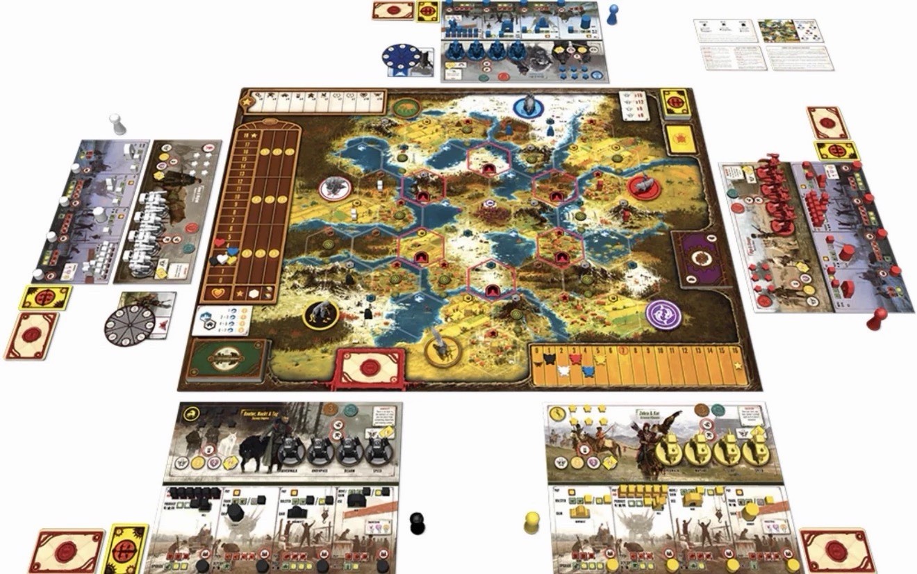 SCYTHE Board Game by Stonemaier Games NEW Sealed Award-Winning Strategy 1-5P