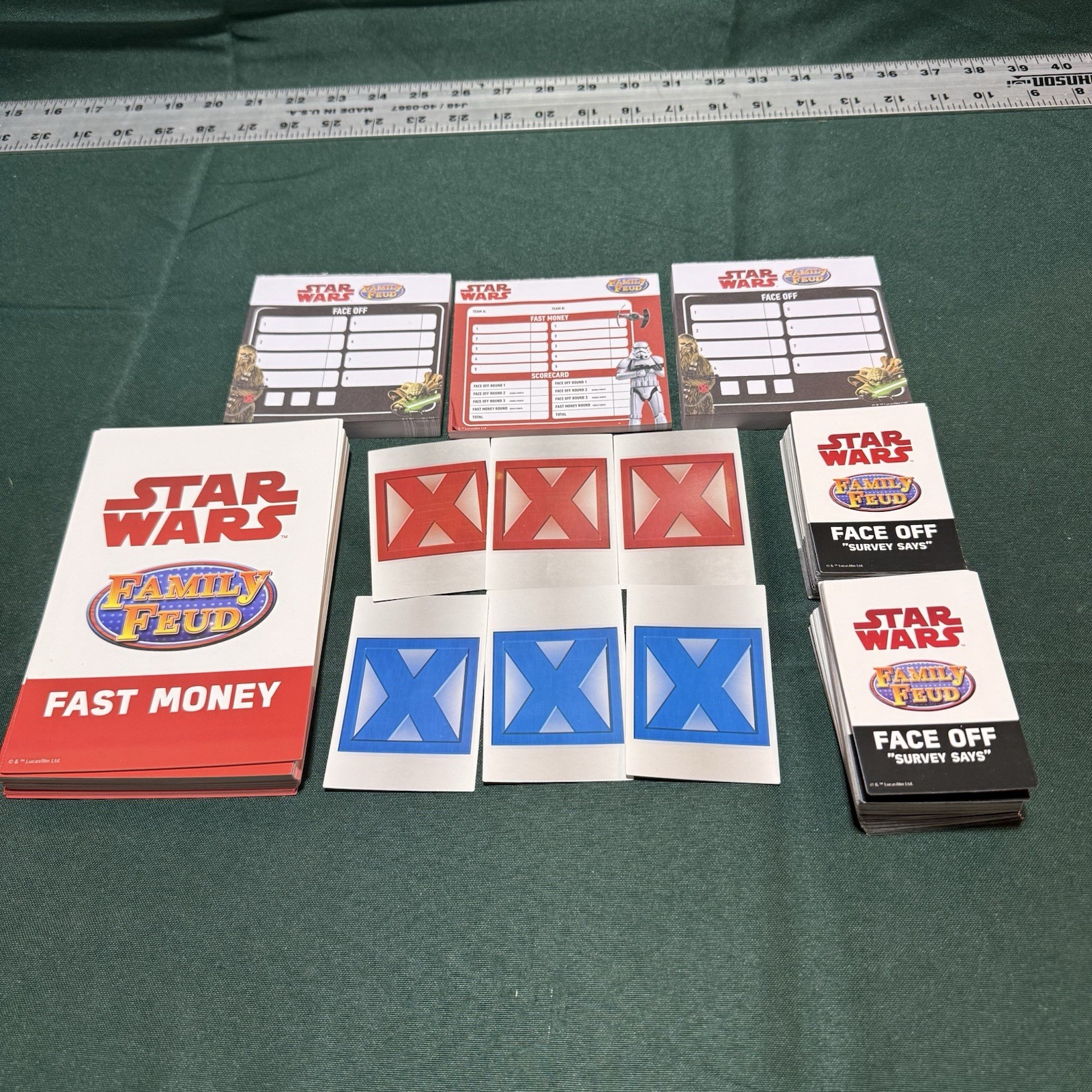 Star Wars Family Feud Board Game Disney Cardinal Star Wars Edition Ships Free