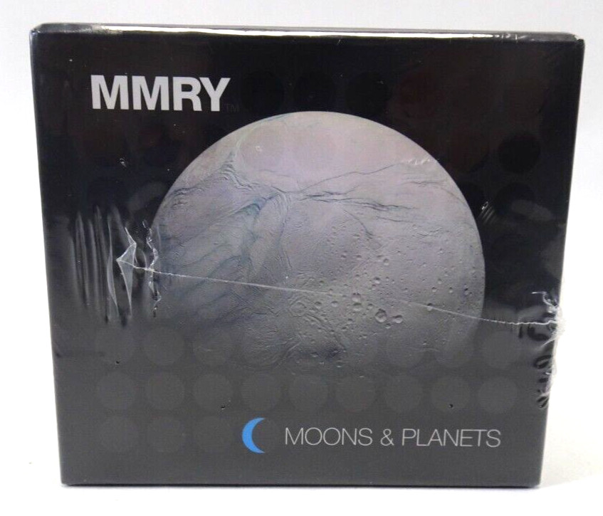 Moons & Planets Matching Game MMRY Guidebook 50 Tiles 2017 FACTORY SEALED HTF