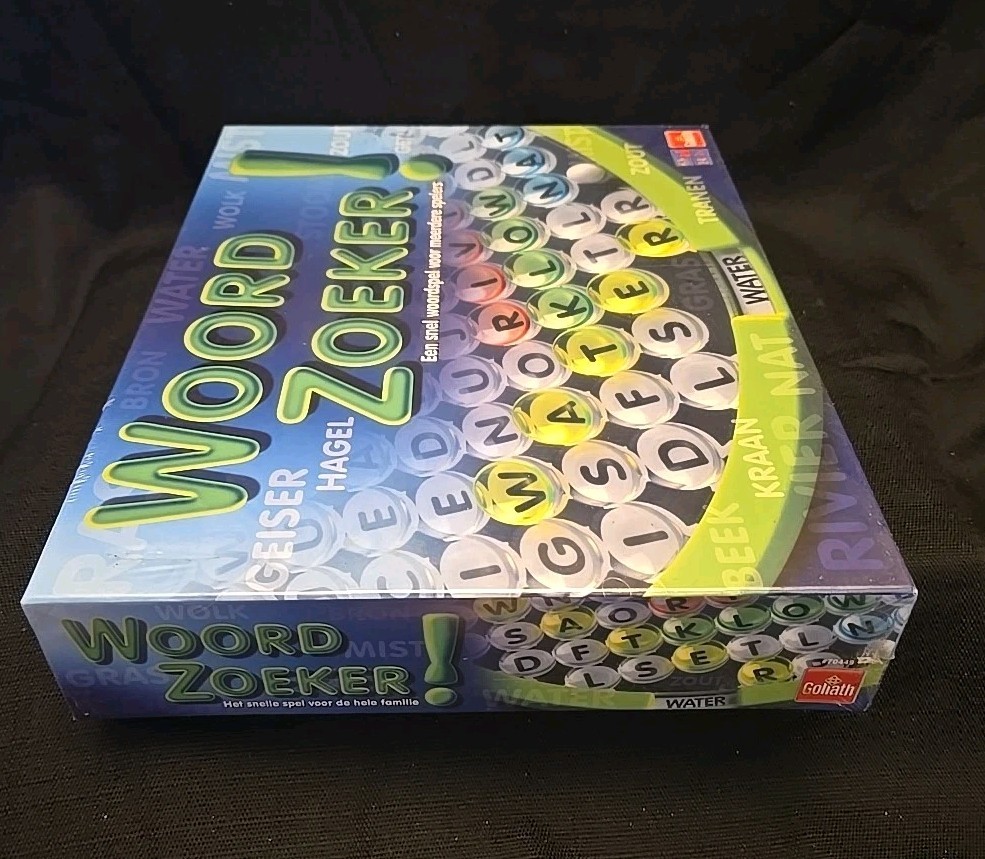 WordSearch! Word Search Game Goliath Spelling Board Game Family DUTCH NETHERLAND