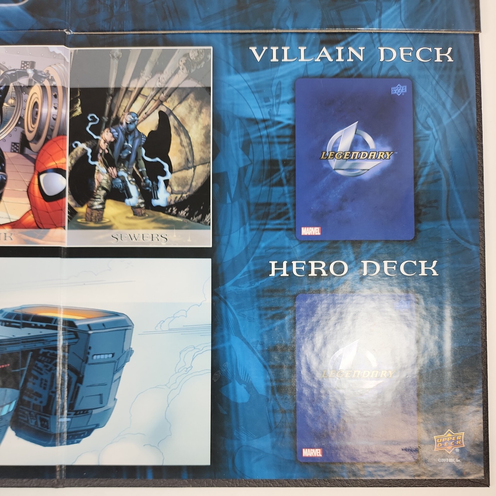 Legendary: Marvel Deck Building Game 2012 Upper Deck – Very Good Condition