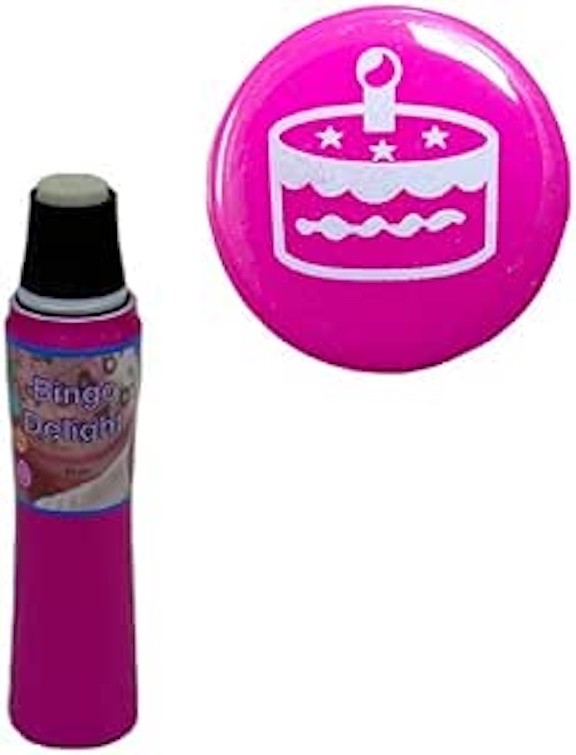 Bingo Dauber- Purple Birthday Cake – 2oz.
