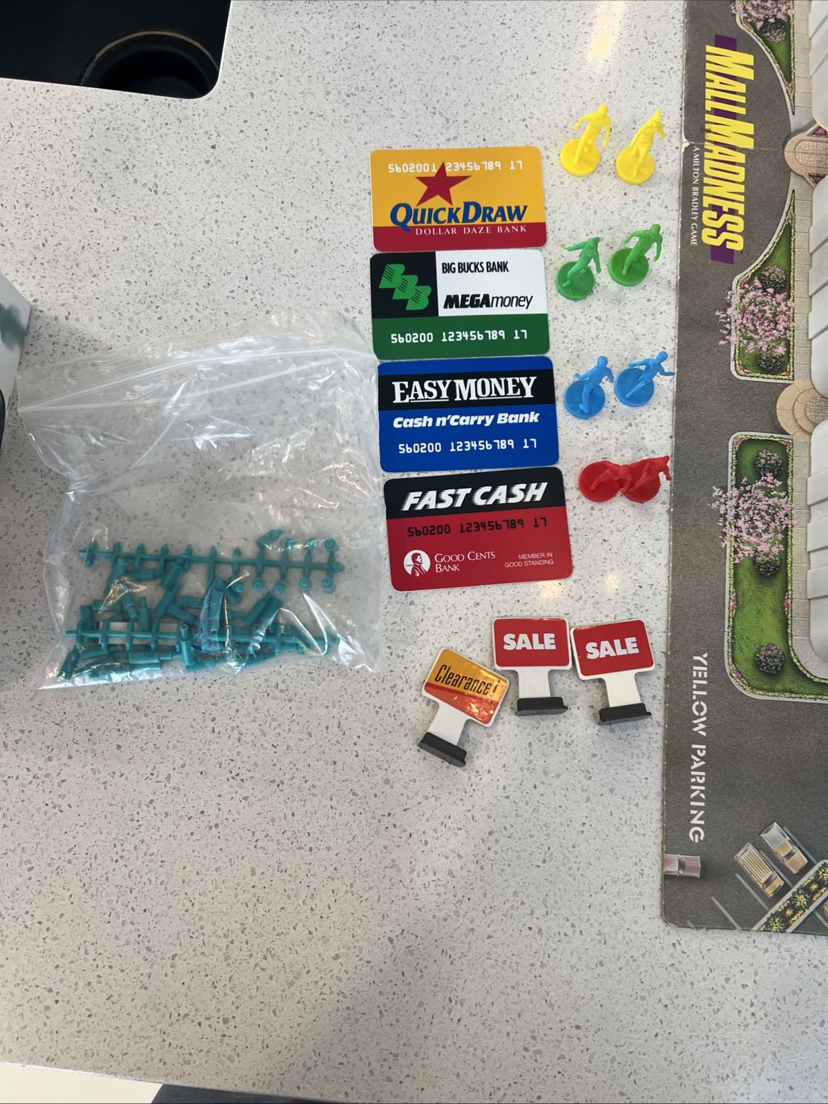 Vintage Milton Bradley 1989 Electronic Mall Madness Shopping Game Tested & Works