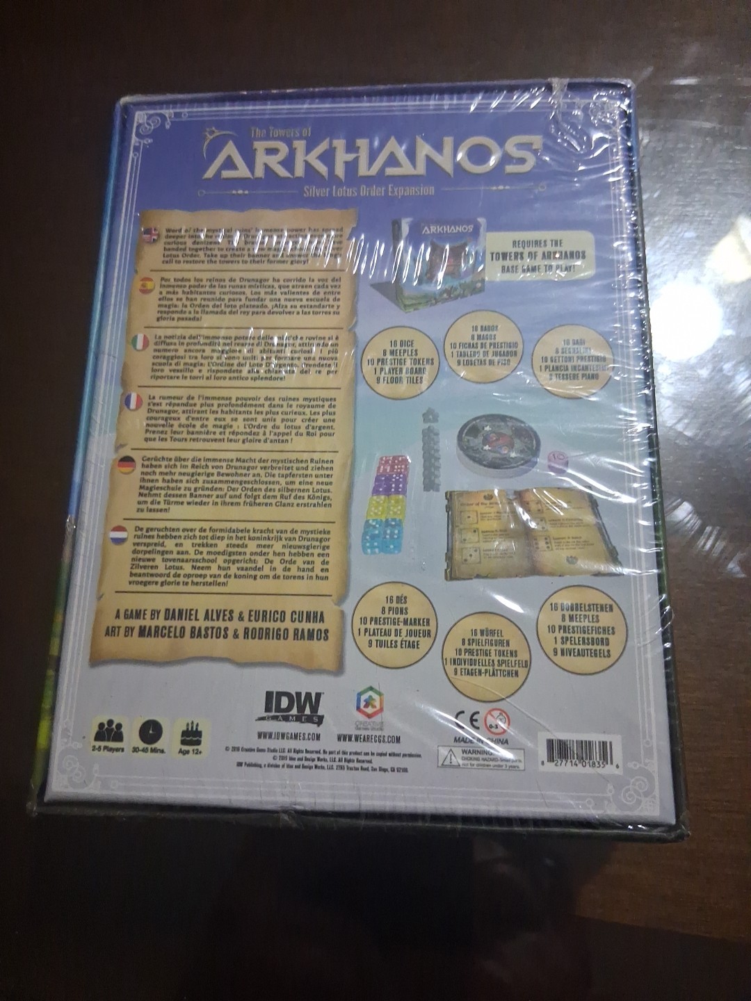The Towers of Arkhanos: 5th Player Expansion {NEW_SEALED_SHRINK} RARE