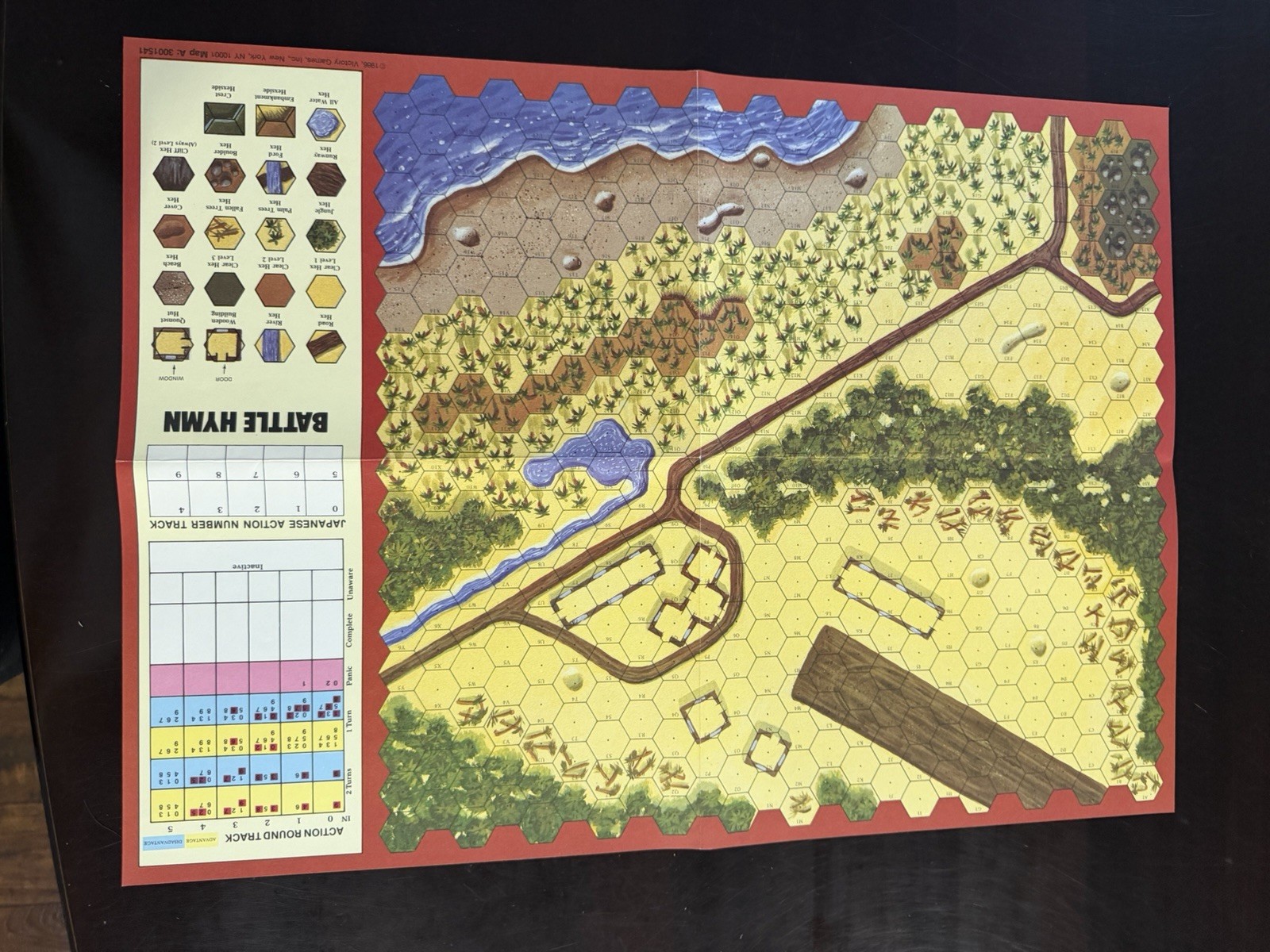 Battle Hymn Solitaire Squad Level WWII Combat In The Pacific Victory Games Compl