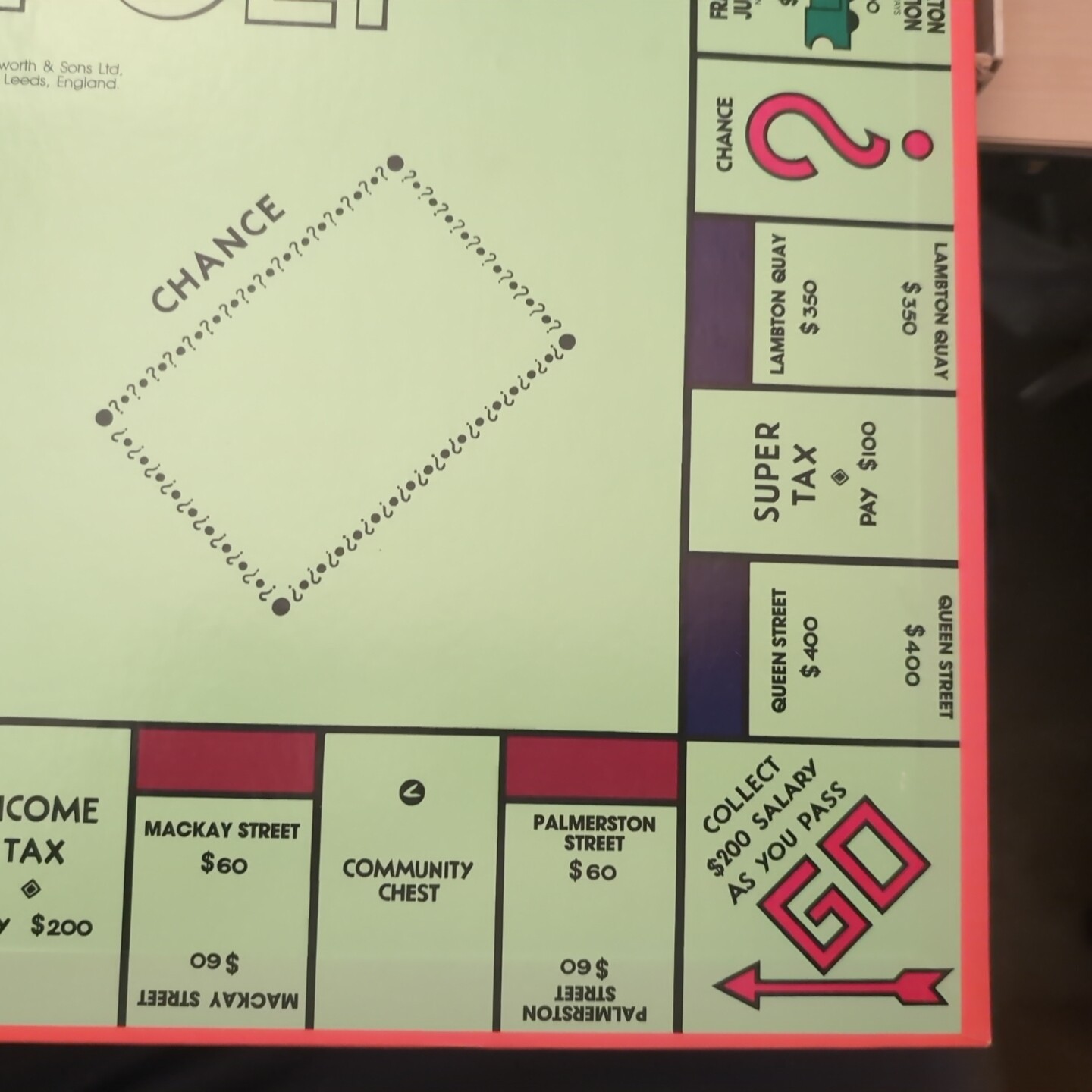 Vintage 1970 Monopoly New Zealand Edition