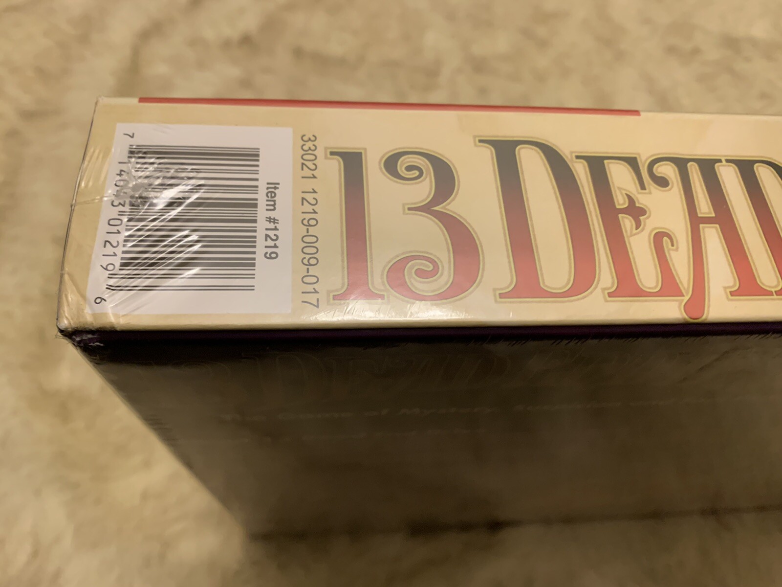 NEW 13 Dead End Drive Board Game 25th anniversary edition by WInning Moves Games