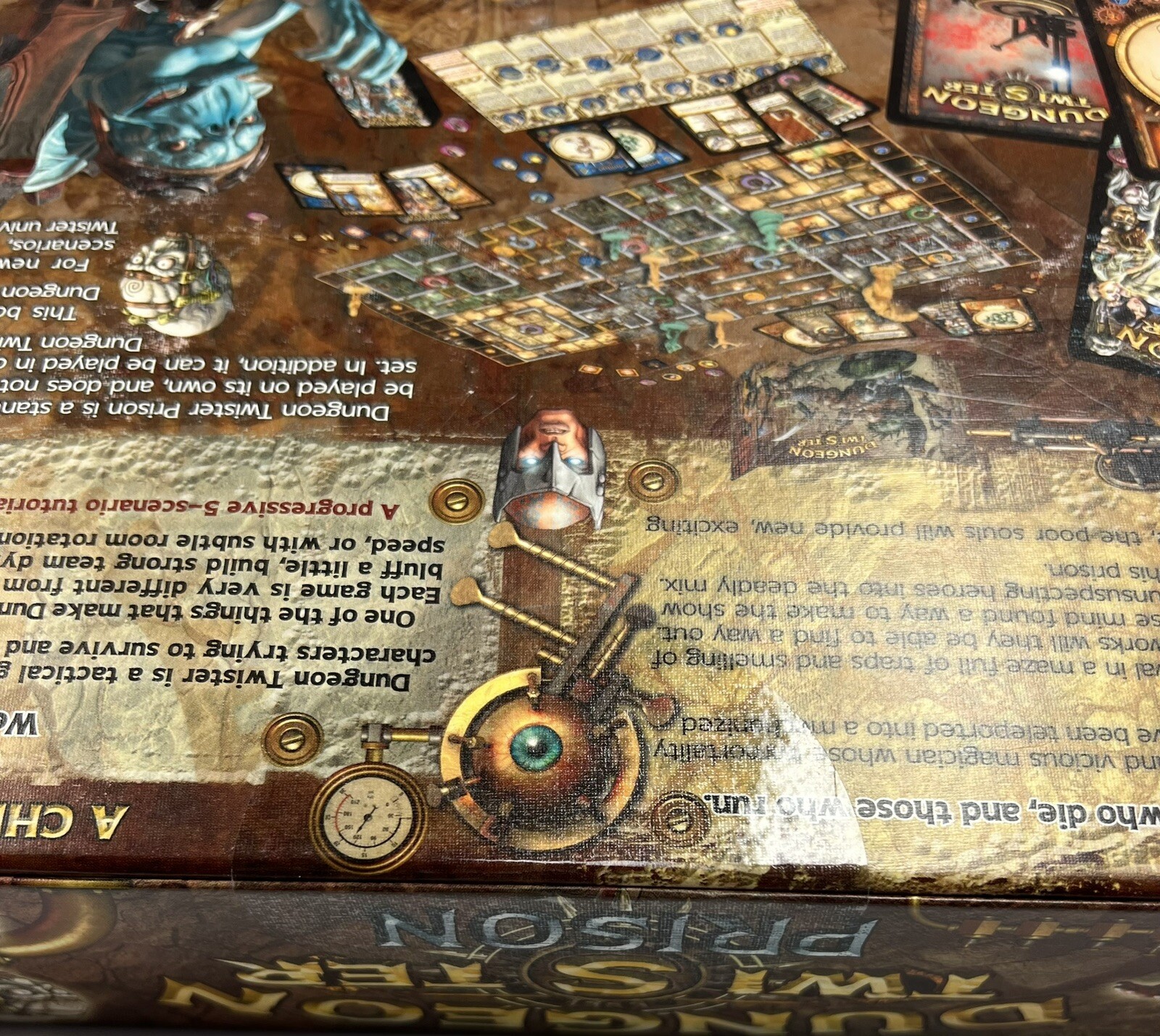 Dungeon Twister Prison Board Game Ludically Christophe Boelinger Game Brand New