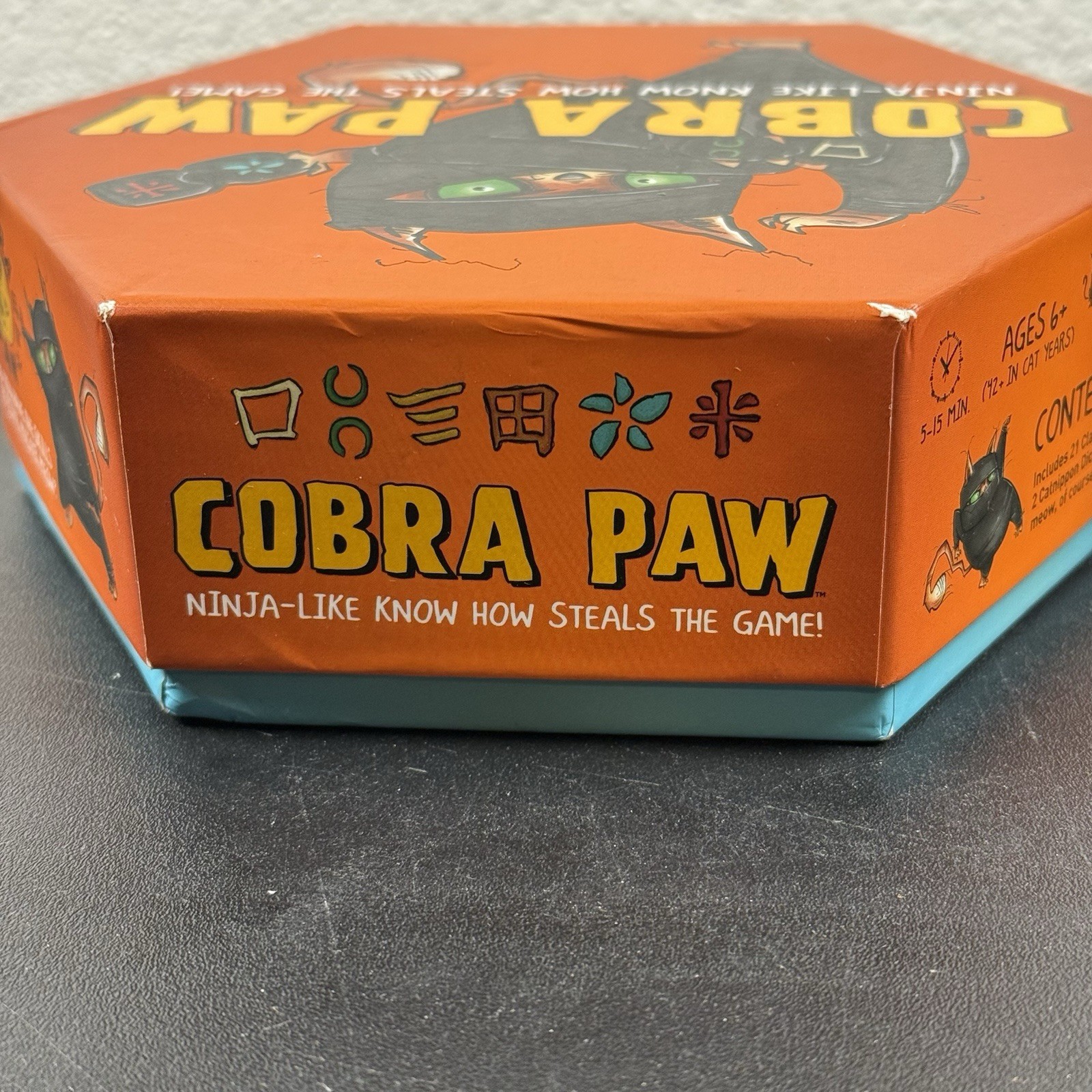 Cobra Paw Ninja Tile Game Bananagrams Master Meow Clawfuku Cat Ninja – Complete