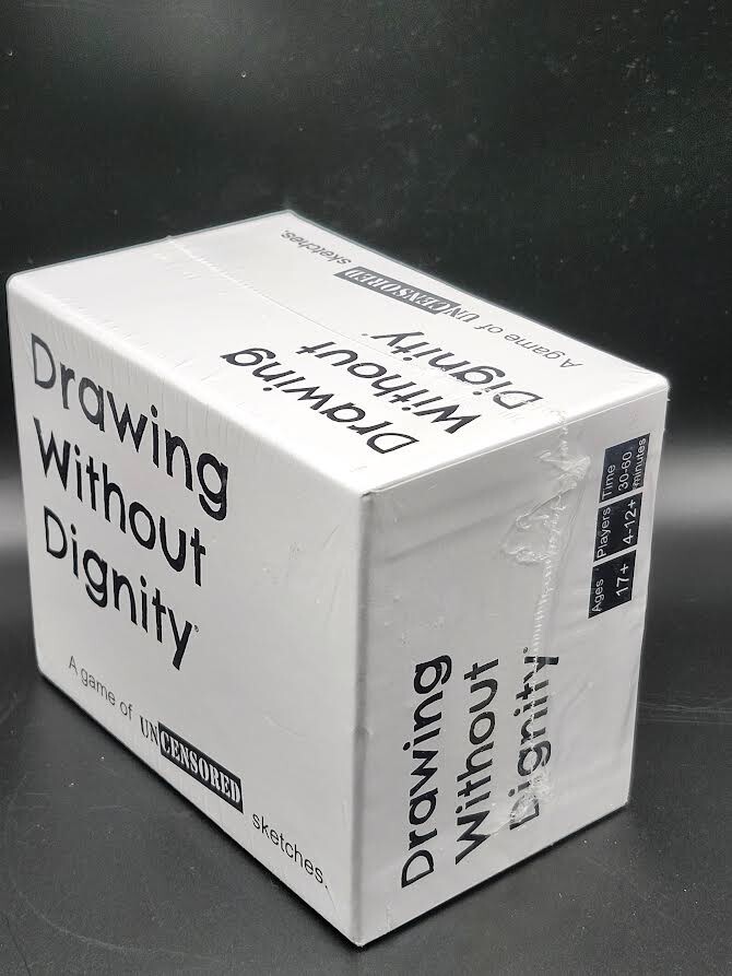 Drawing Without Dignity Uncensored Adult Sketches Game Sealed New