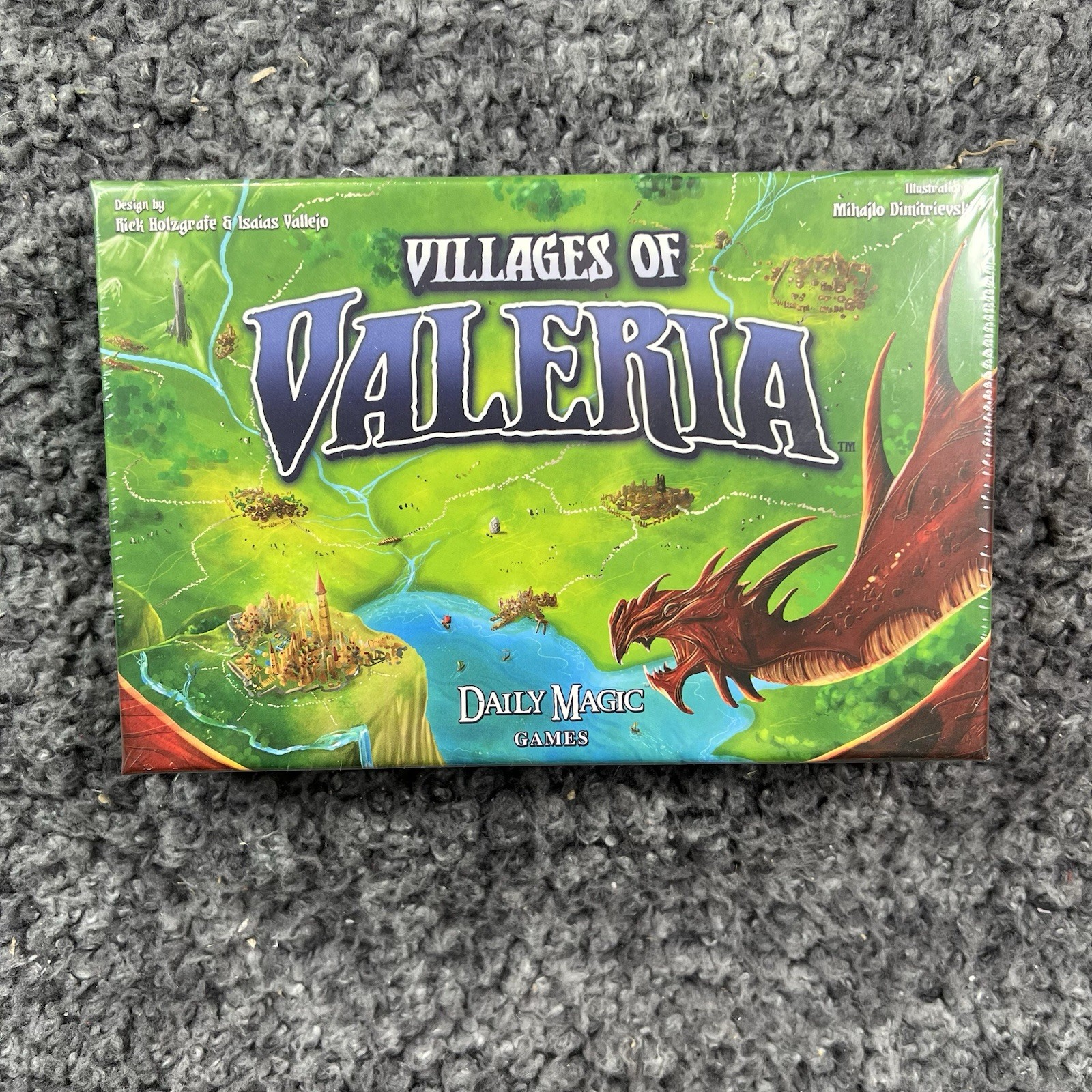 Villages of Valeria Card Game by Daily Magic Games Strategy New