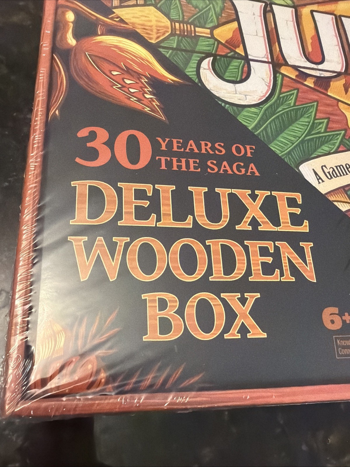 NEW AND SEALED Jumanji 30 Years Game in a Real Wooden Box