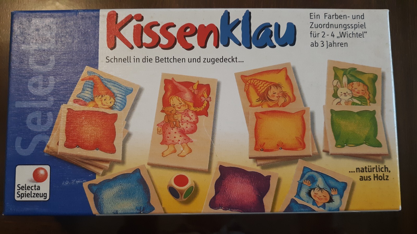 Kissen Klau (Pillow Pincher) Tile Game for 3+ years