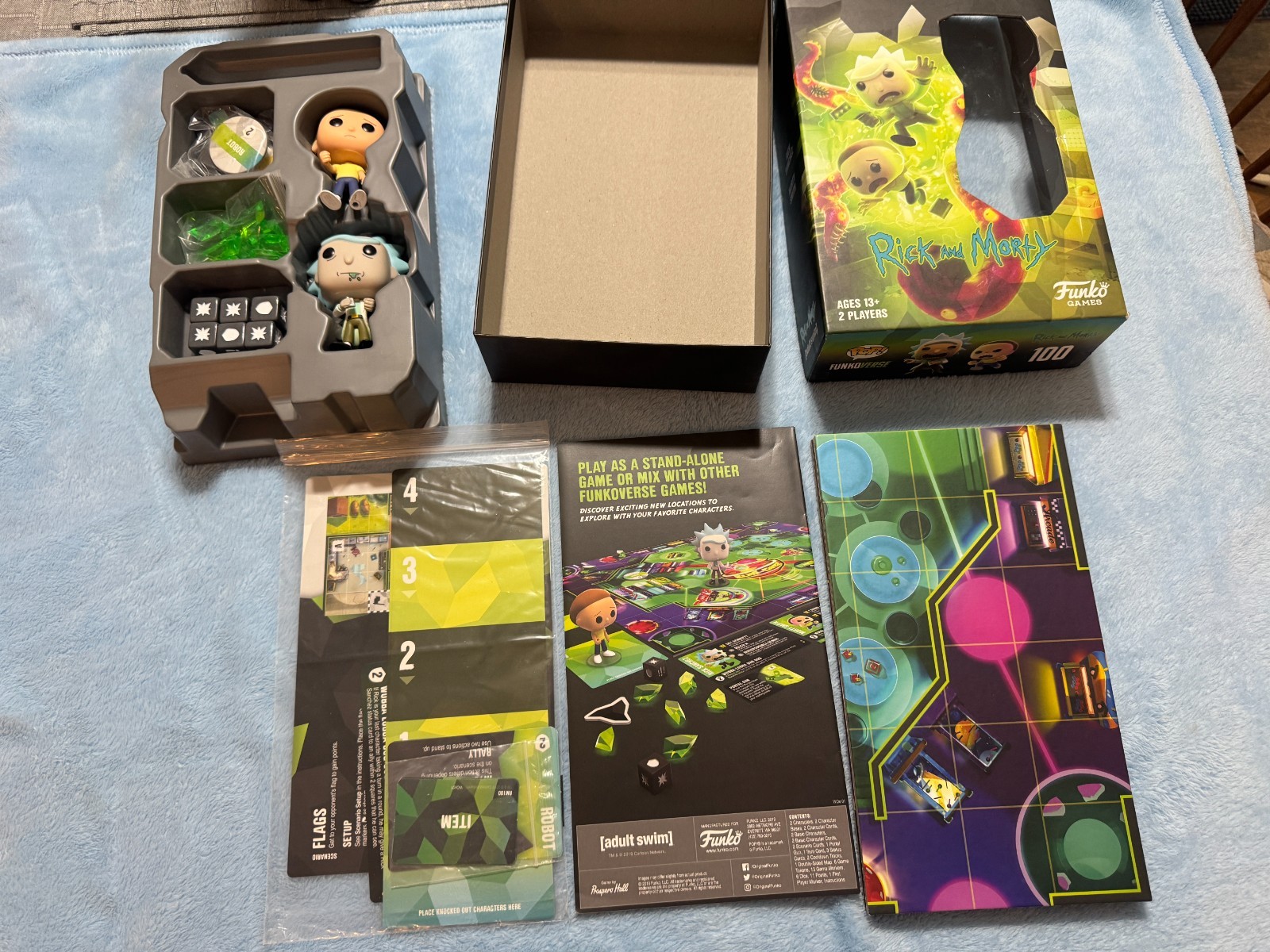 Funko Pop! Funkoverse: RICK & MORTY 100 Expandalone Strategy Game