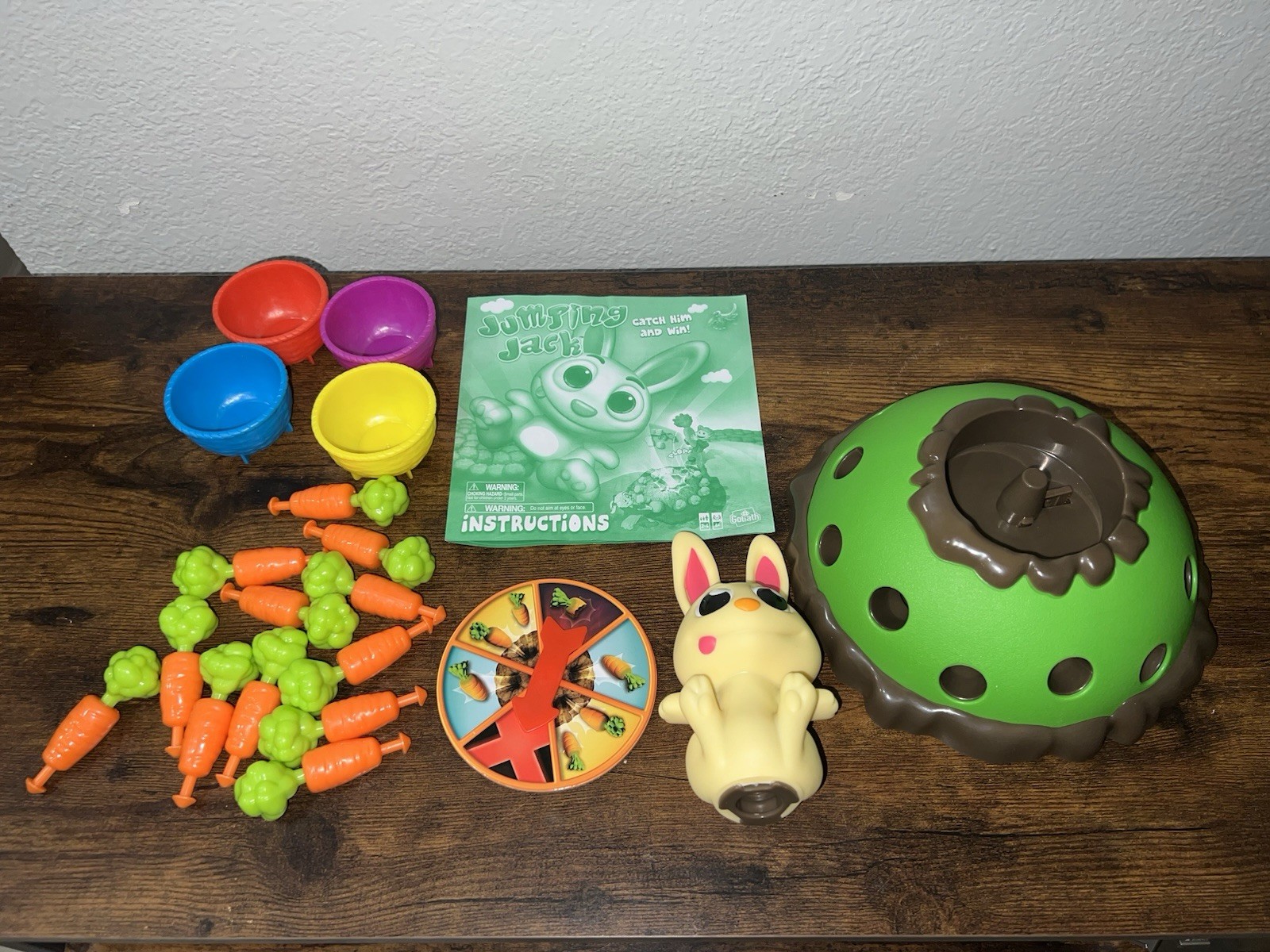 Goliath Games Jumping Jack & Chompin Charlie Kids Board Games Set of 2 Complete