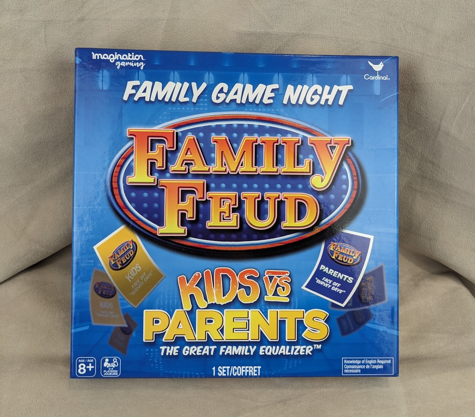 Family Feud Kids Vs Parents Edition Game Cardinal Complete