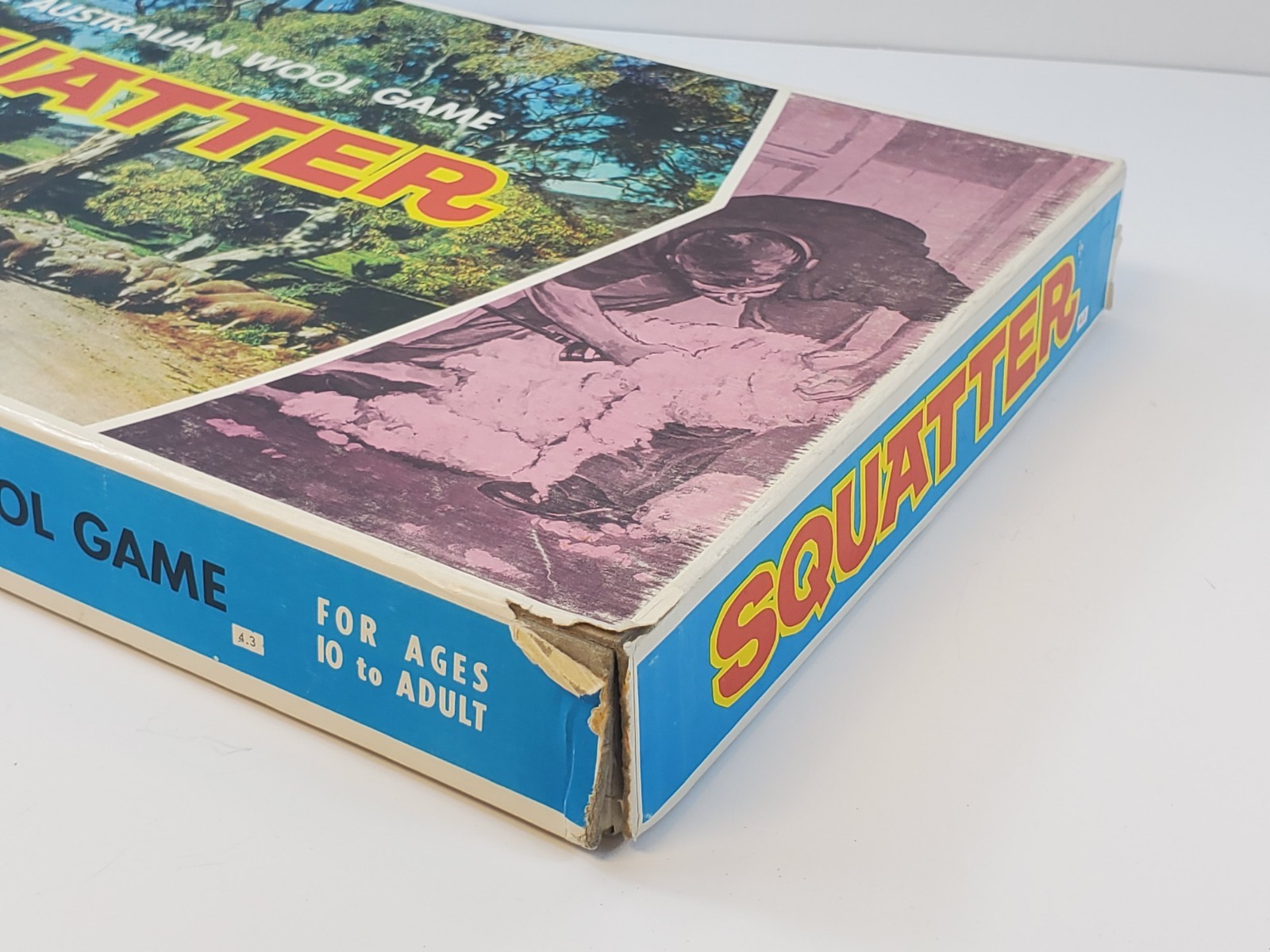 Squatter The Australian Wool Game Vintage Boardgame Sheep Farming