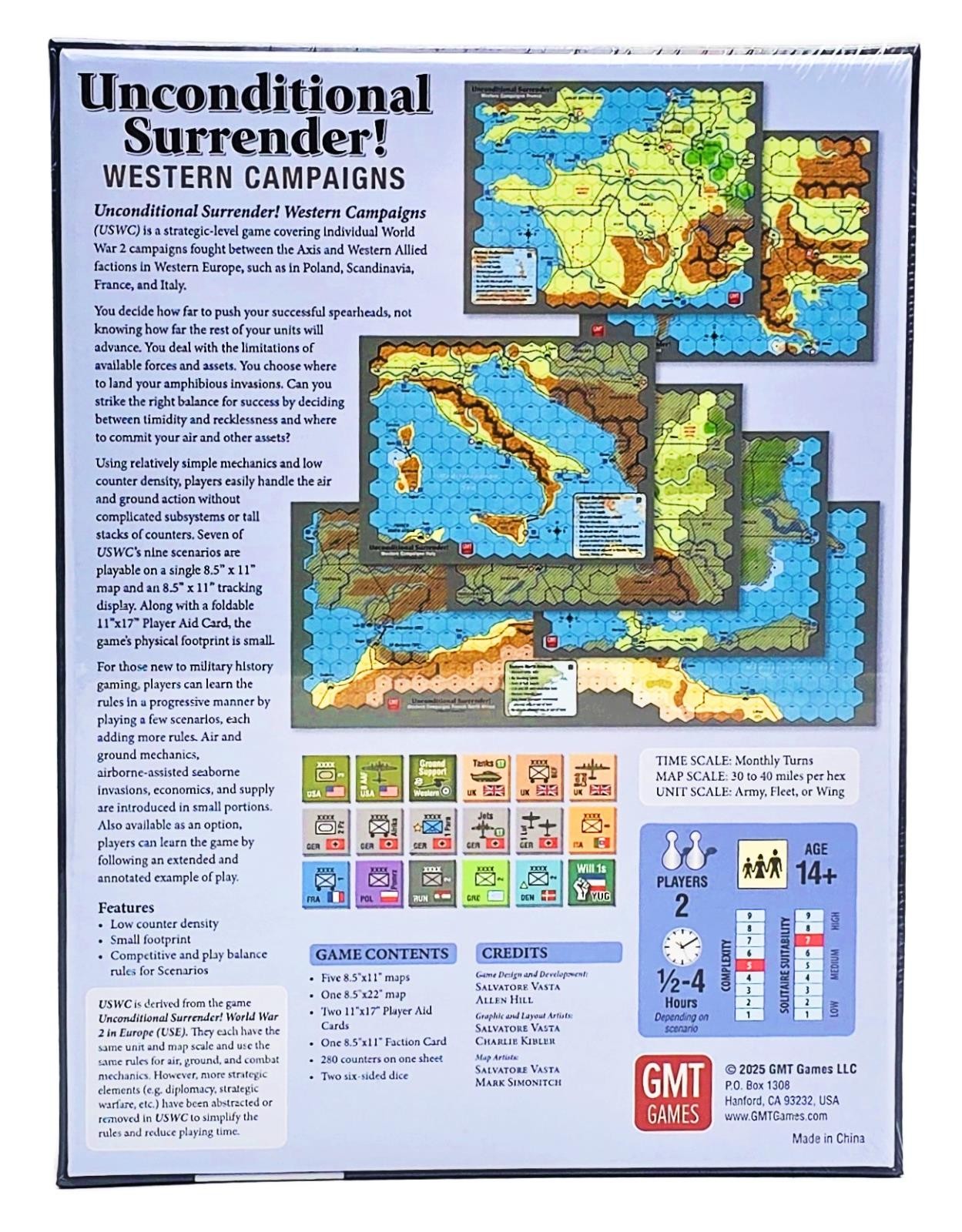Unconditional Surrender! Western Campaigns by GMT – SEALED