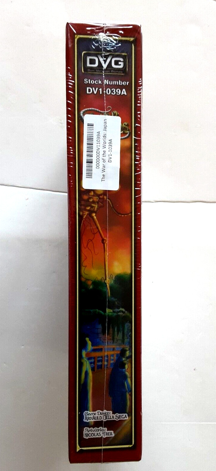 DVG War of the Worlds Japan Solitaire Wargame New in Shrink