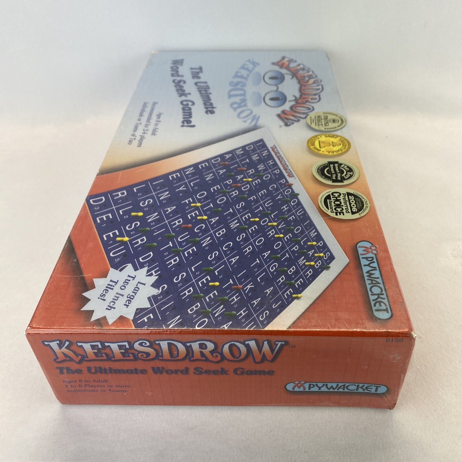 Keesdrow The Ultimate Word Seek Game Board Game Mensa Smart Play Toy Pywacket