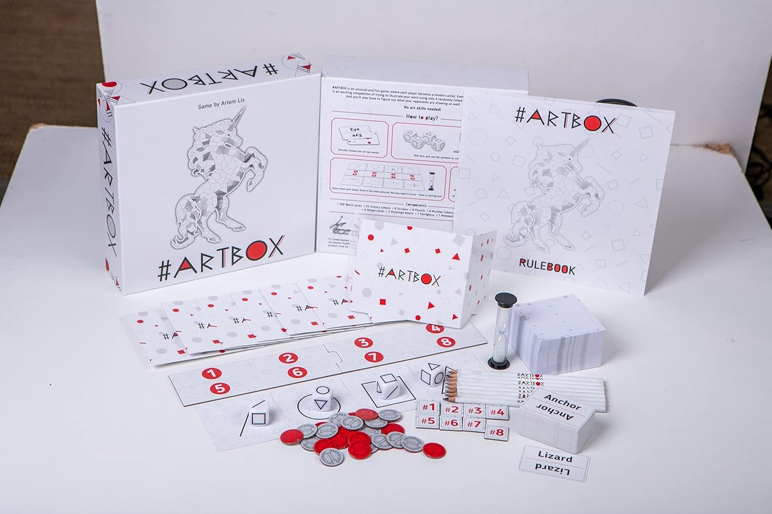 Artbox Board Game | Real-time Party Game | Ages 8 and up | 3–8 Players | Average