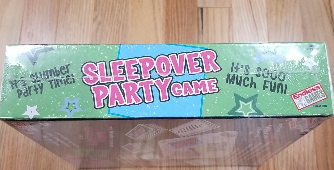 “THE SLEEPOVER PARTY GAME” BRAND NEW IN BOX! For ages 8+ ENDLESS GAMES