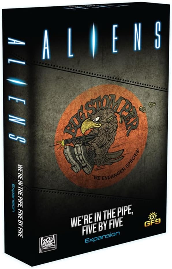 Aliens In The Pipe 5×5 NIB Sealed