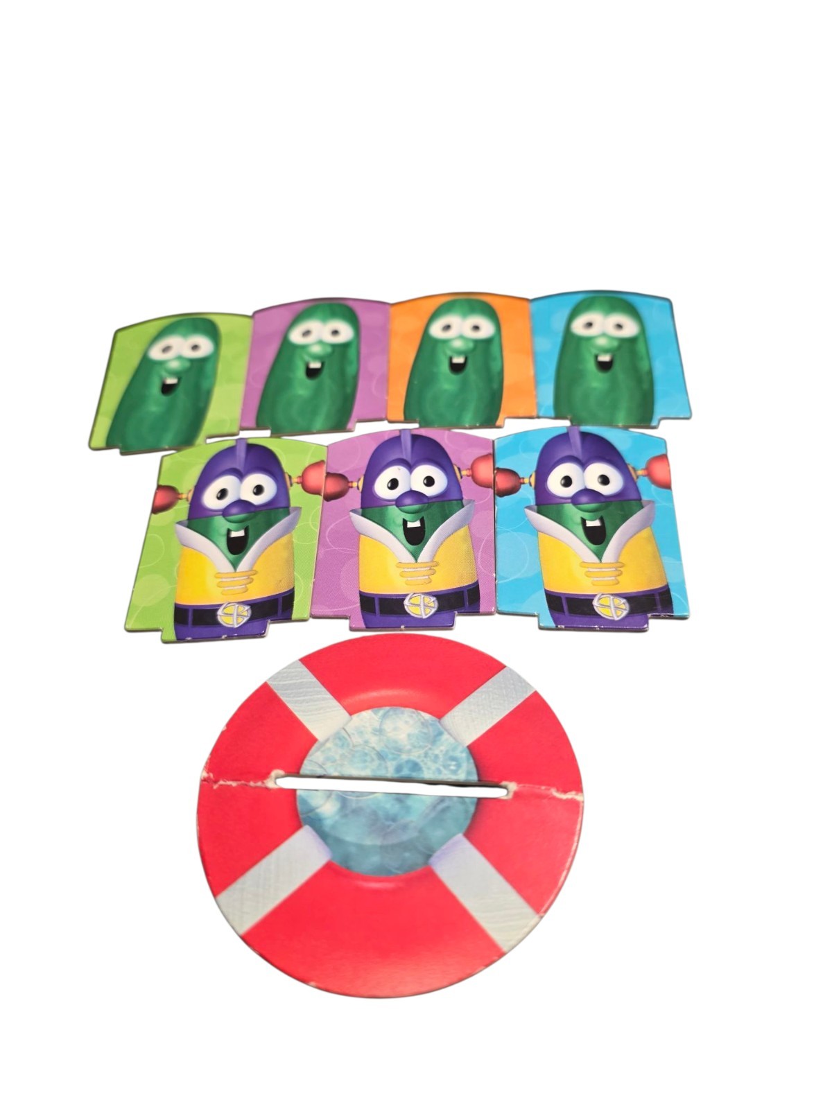 Vtg 1999 VeggieTales Don’t Sink in the Sink Game Talicor Replacement Characters