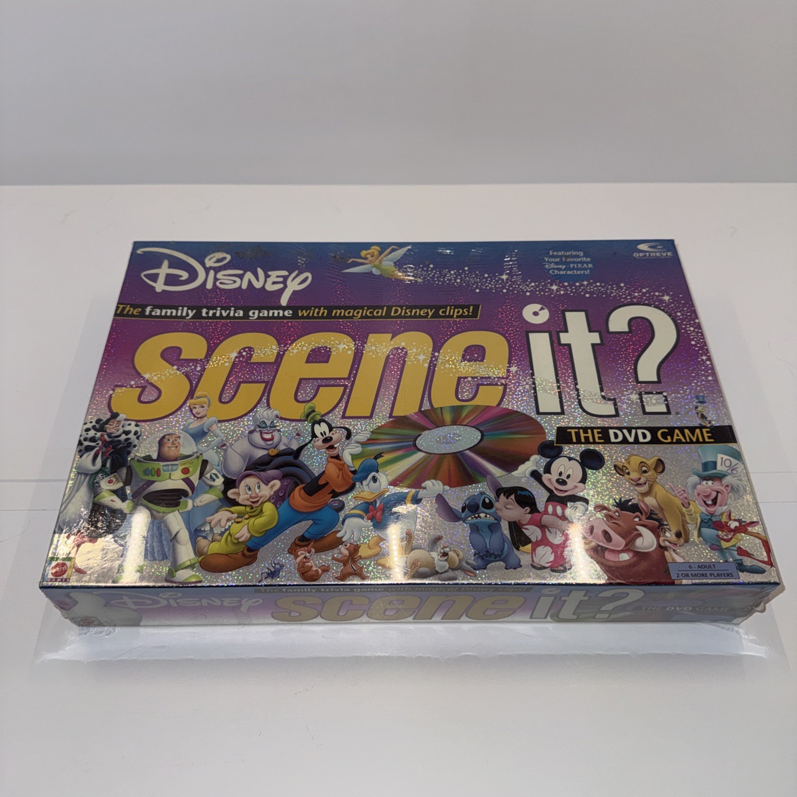 2004 New! Disney Pixar Scene It? DVD Trivia Board Game 1st Edition By Mattel