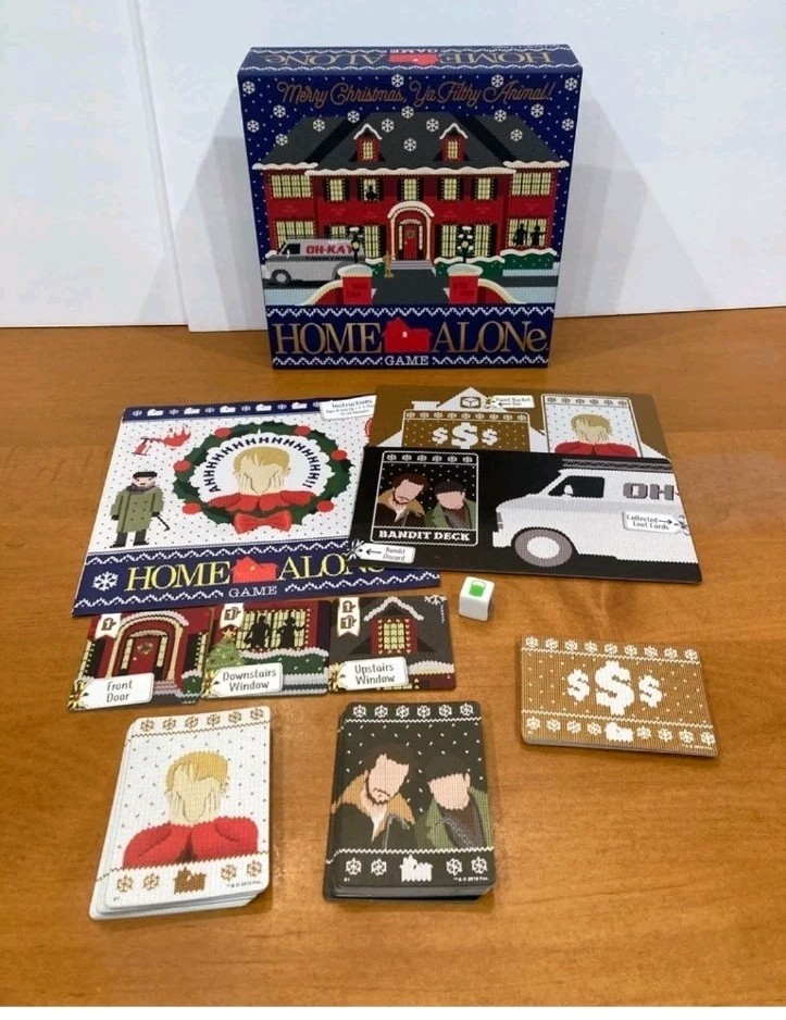 Home Alone Merry Christmas Board Game 2018 Edition, Complete Set