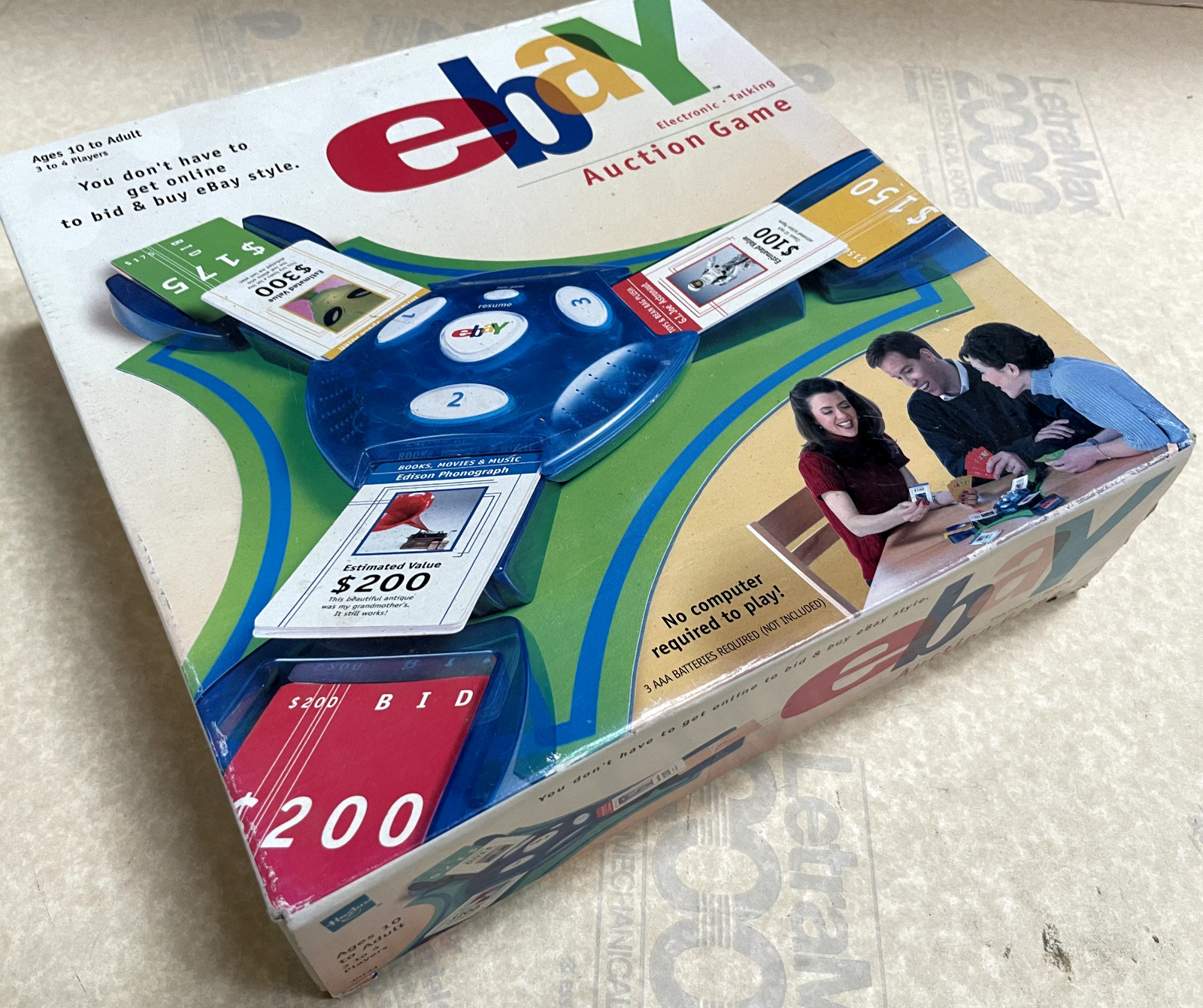 Complete 2001 Ebay Selling & Buying Auction Board Game BY CARDINAL GAMES