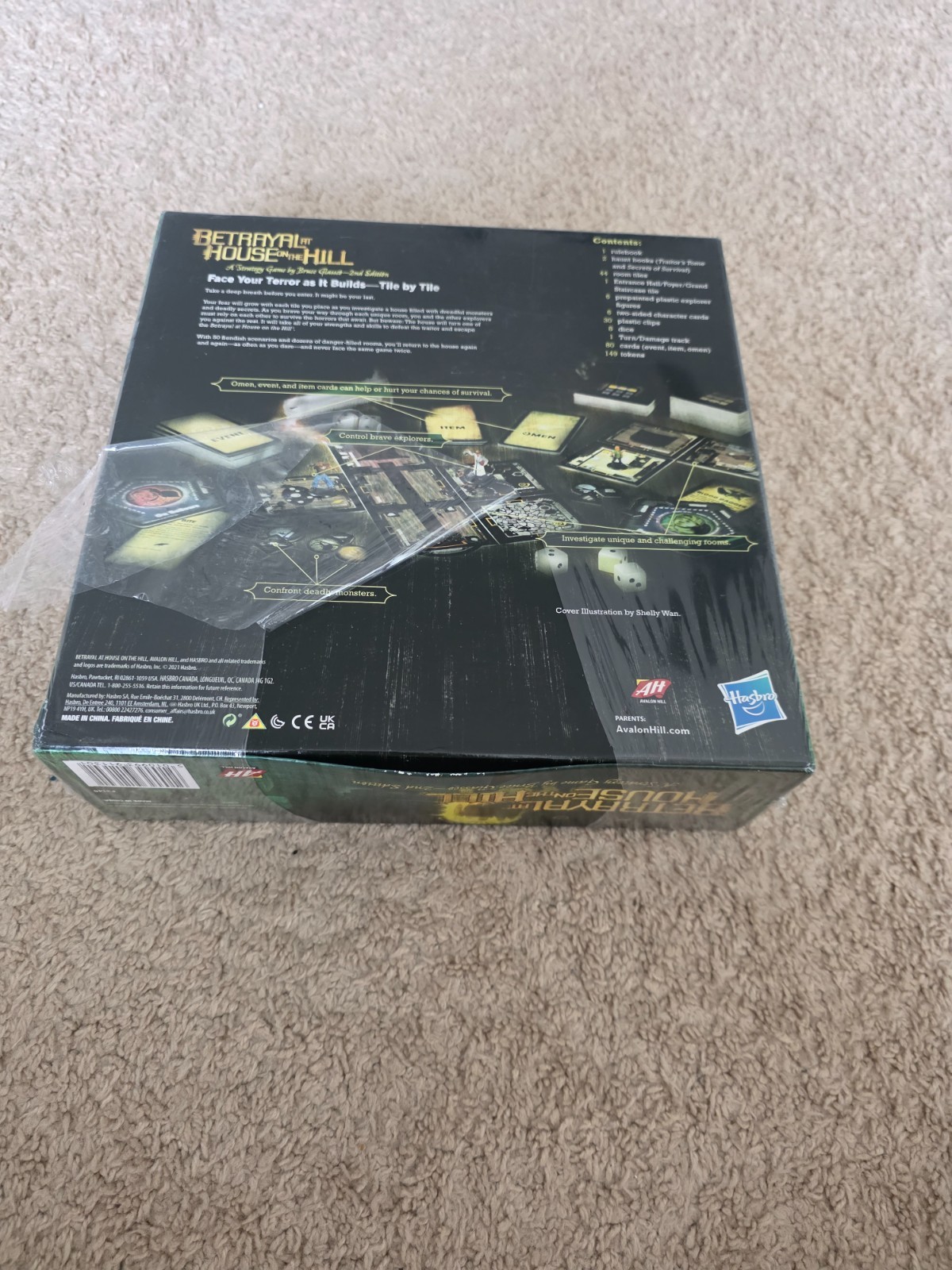 Betrayal at The House on The Hill 2nd Edition NEW SEALED Strategy Game Avalon